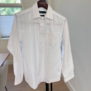 Nautica Oxford white dress shirt Boys 14